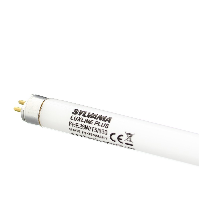Tube fluorescent 28W 3000K Blanc chaud 1149mm diamètre 16mm