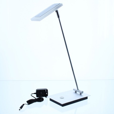 Lampe de bureau à poser chromé avec 1 led de 3W 4000K