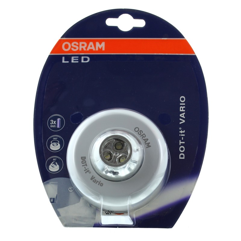 Dot-it Osram - Spot Led à Piles - Magelec