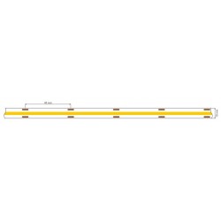 Ruban LED COB lumière continue 10W/m 24V Blanc neutre IP20 5m L&d Line