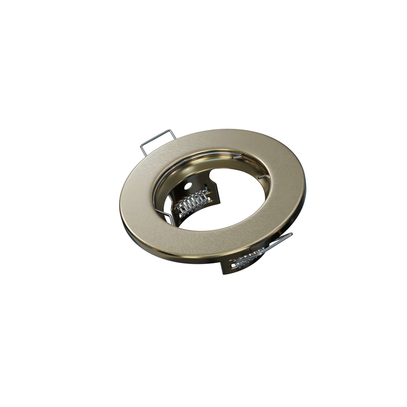 Anneau encastré Rond Laiton "Sara" Acier 81mm