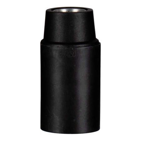 Douille E14 Thermoplastique Noir