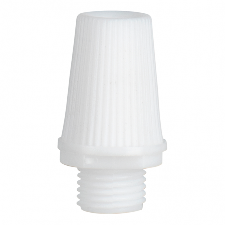 Serre-câble décoratif pour douille Blanc