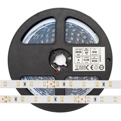 Ruban LED 6W/m 24V Blanc...