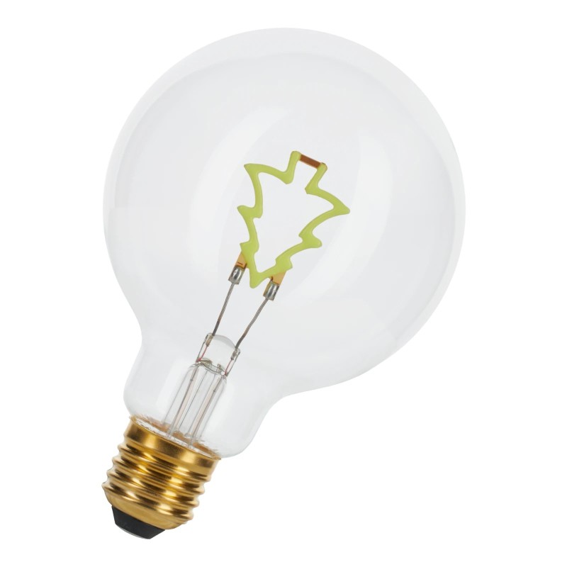 Ampoule Led déco Sapin de Noël 2W E27 2000K Forme globe à suspendre