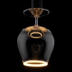 Ampoule Led déco 6W 2200K E27 Forme Verre Cognac
