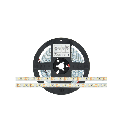Ruban LED 9.6W/m 12V Blanc chaud IP20 5m