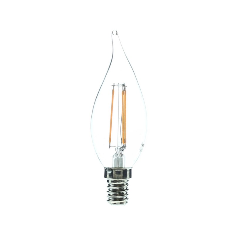 Ampoule Led 3.5W 2600K E14 Forme coup de vent claire - Segula Vintage Line